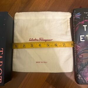 💯 authentic Ferragmo Canvas bag (xsmall)